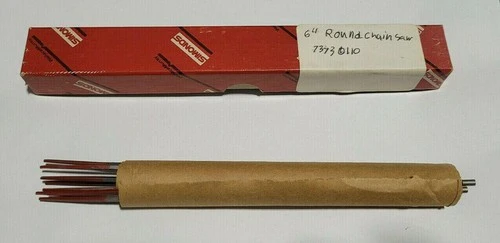 8 Pcs Simonds 6" x 1/8 Round Chain Saw Files 73-730110 NS 09391 New