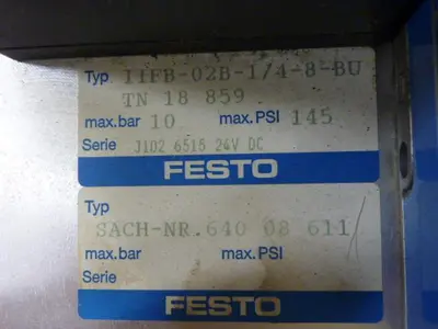 USED FESTO IFB8-02