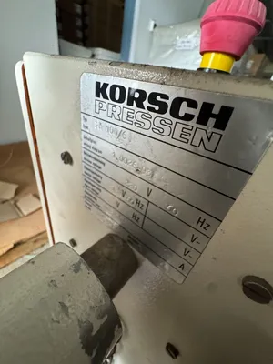 1994 KORSCH PH106/DMS Press Tablet Rotary | Perry Equipment (4)