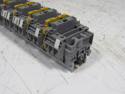 Entretec M10/10 & M4/8S Fuse  Ground Terminal Block Din Rail Strip 34" Long