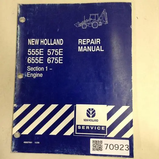 Used NEW HOLLAND 40057501 Manuals Michigan US | Ideal Machinery #567436