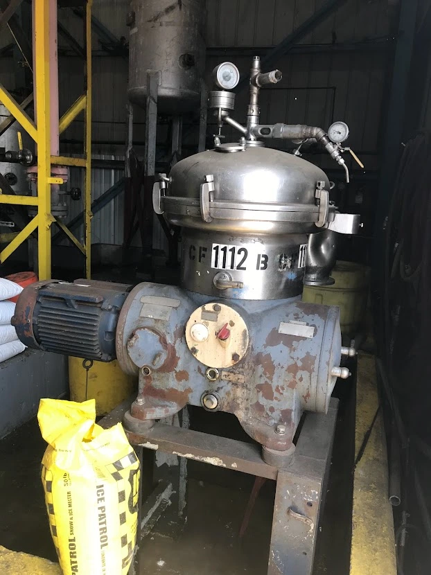 Westfalia SA 14-03-076 separator, 316SS.