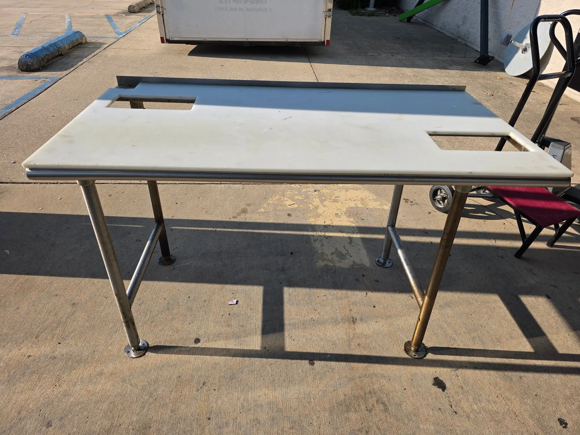 Used Falcon Restaurant Supply, Inc. _UNKNOWN_ Food Prep Tables Illinois US | Falcon Restaurant Supply #1390057