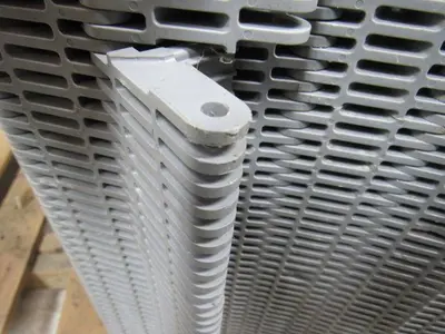 Intralox 400FG Flush Grid Conveyor Belt 2" Pitch 19-11/16"x 55' 17% Open Area