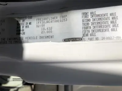 Used 2000 FREIGHTLINER FL60 Tractors & Trailers California US | Lillo Machinery #1388213