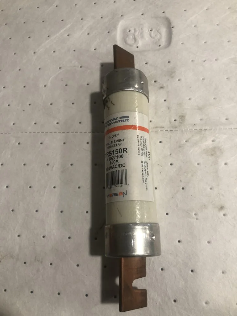 Mersen TRS150R, Ferraz Shawmut, Tri-Onic, class RK5, low voltage fuse,