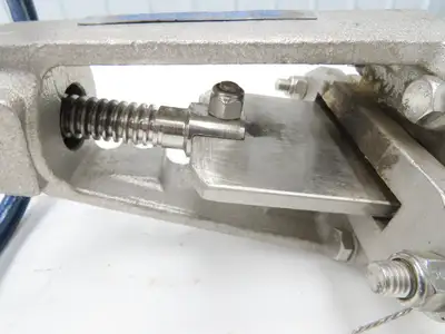 FNW 65BM 3" Stainless Knife Gate Valve V-Port Rising Stem Metal Seat