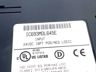 USED GE FANUC IC693MDL645E