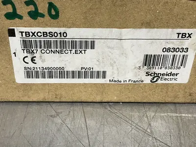 Used SCHNEIDER ELECTRIC TBXCBS010 Connector Accessories Ohio US | HGR 24 #1547104