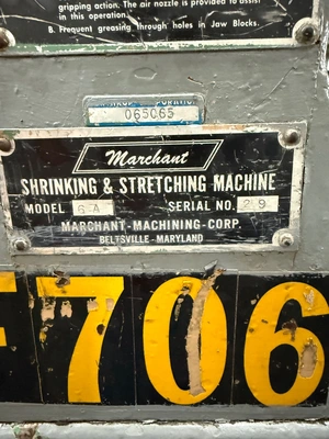 MARCHANT 6A SHRINKER STRETCHER | Wheeler Machinery Sales (4)