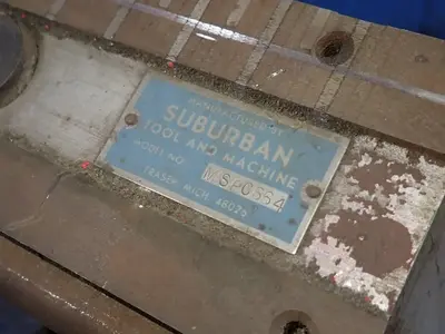 USED SUBURBAN TOOL & MACHINE MSPC664