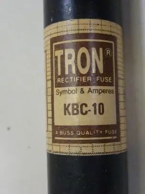 USED TRON / BUSSMANN KBC-10