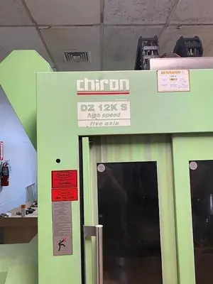 USED 2003 CHIRON DZ-12K S HIGH SPEED 5 AXIS VMC