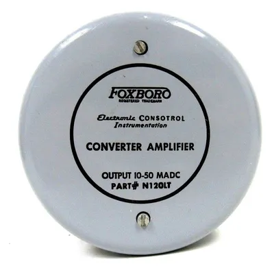 USED FOXBORO N120LT CONVERTER AMPLIFIER