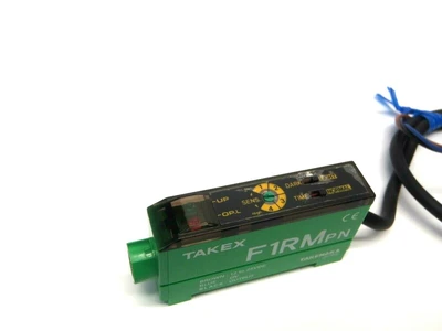Used TAKEX GREEN FIBER OPTIC SENSOR WITH CABLE 12-24VDC Cable & Wire | Maverick Industrial Sales #1110082