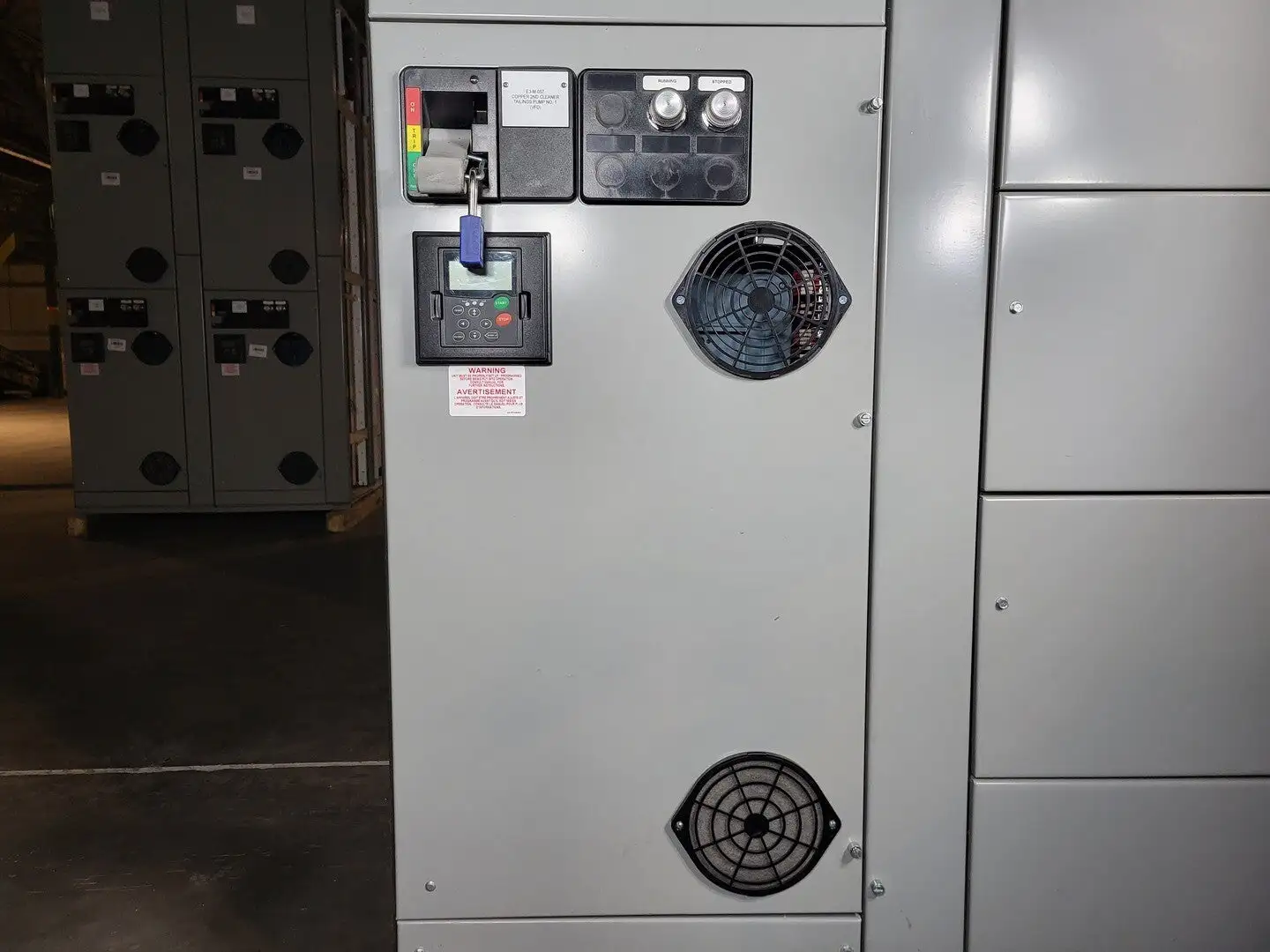 5 hp, 600 Volts, 3-Phase VFD SVX004A1-5A4N1 Bucket for Freedom 2100 MCC Frame