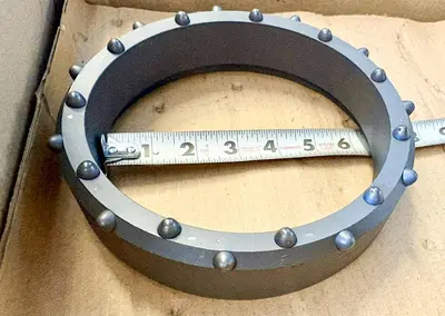 Used AFTERMARKET 6" DUAL ROTARY SHOE – 22 BALLISTIC BUTTON ASSEMBLY Drilling Attachments Pennsylvania US | East West Machinery & Drilling #1417918