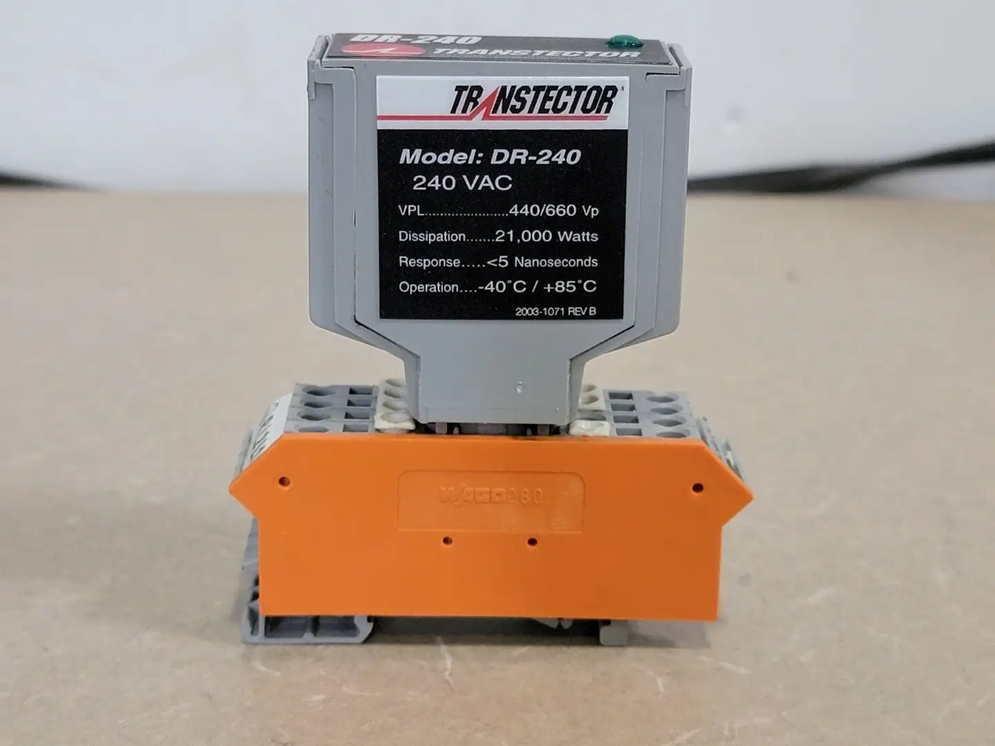 NEW TRANSTECTOR DR-240