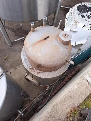 Tank, 150 Gallon, 347 S/st, 30" x 4', 150 PSI Int, Jkt (2) #S694022