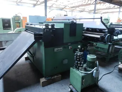 USED GABELLA CUT TO LENGTH/SLITTING LINE 1550 X 2 MM CNC