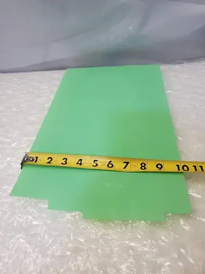 ARTUS PLASTIC SHEET GREEN 10X20X.003