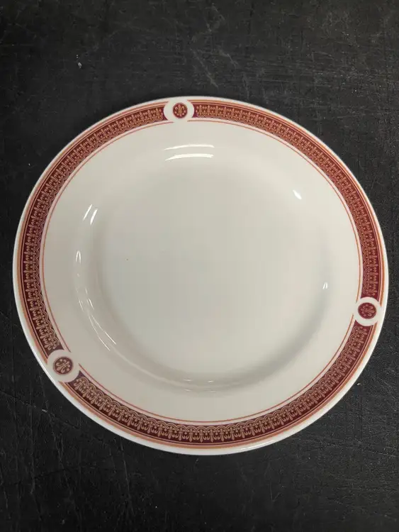 New | in-Stock Steelite Used 6-1/4" Steelite Ambassador Burgundy China Plates Case of 36 Restaurant Equipment (Miscellaneous) Illinois US | Falcon Restaurant Supply #1375679