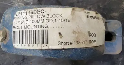 Pillow Block Bearing 1-11/16" Bore, NP1-11/16DEC