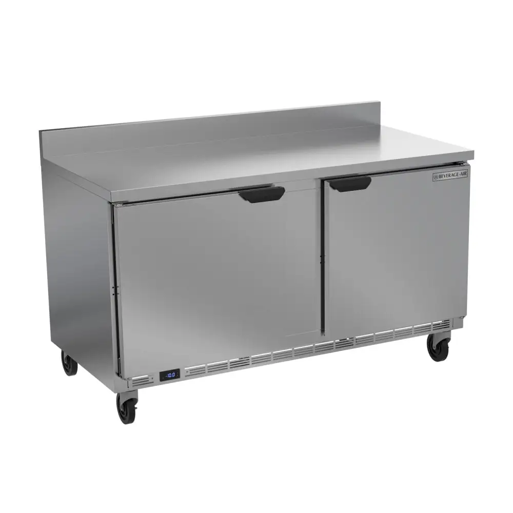 Beverage-Air WTF60AHC-FIP 60" W Worktop Freezer W/ (2) Section & (2) Doors, 115v