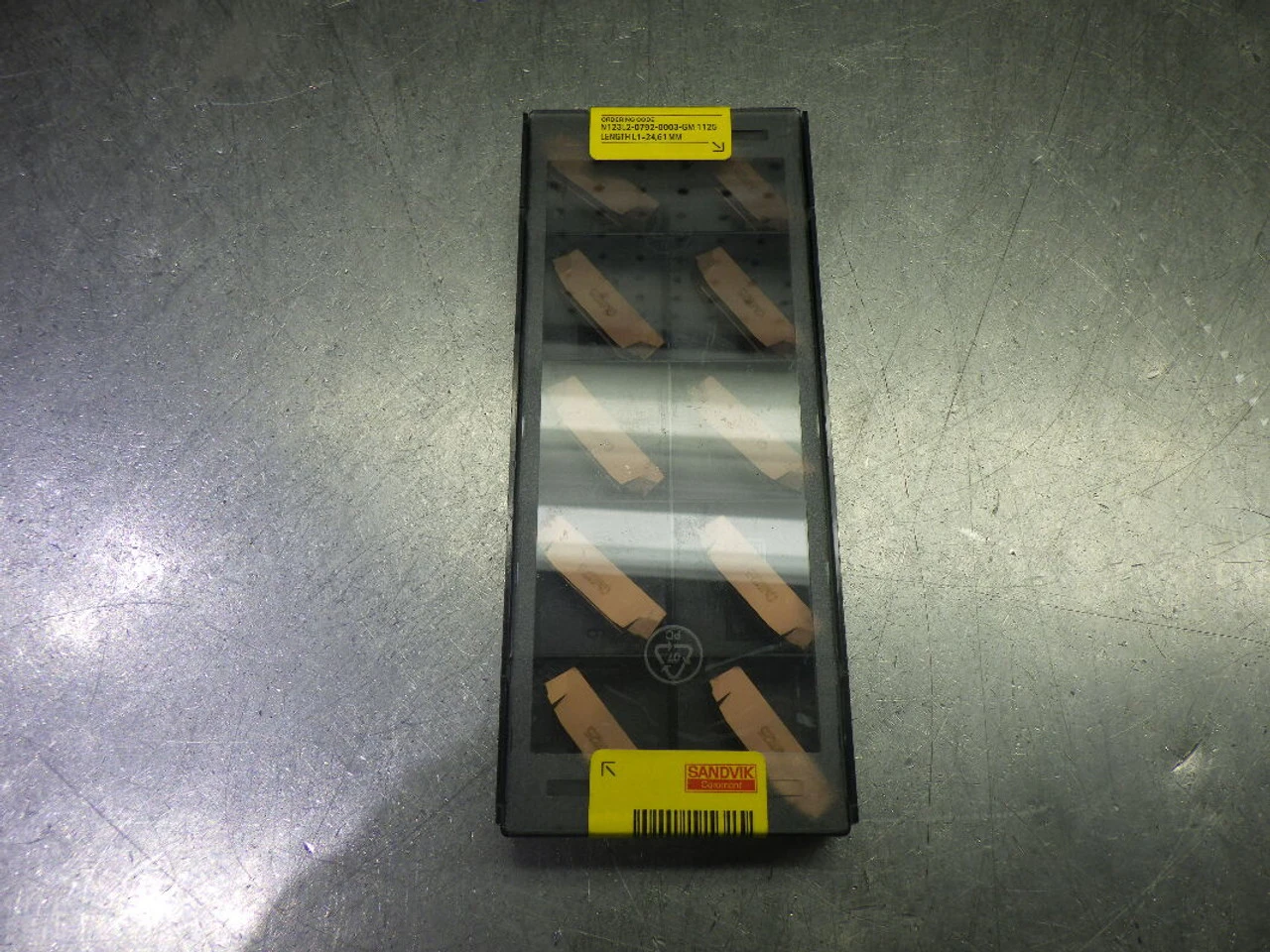 Sandvik Carbide Grooving Inserts QTY10 N123L2-0792-0003-GM 1125 (LOC140)
