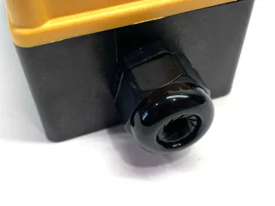 None | 2-Button Industrial Control Station, Emergency Stop, Momentary Power On/Off - Used