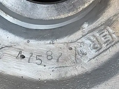 6-Vane Impeller CF8M, 57760, D00150A2