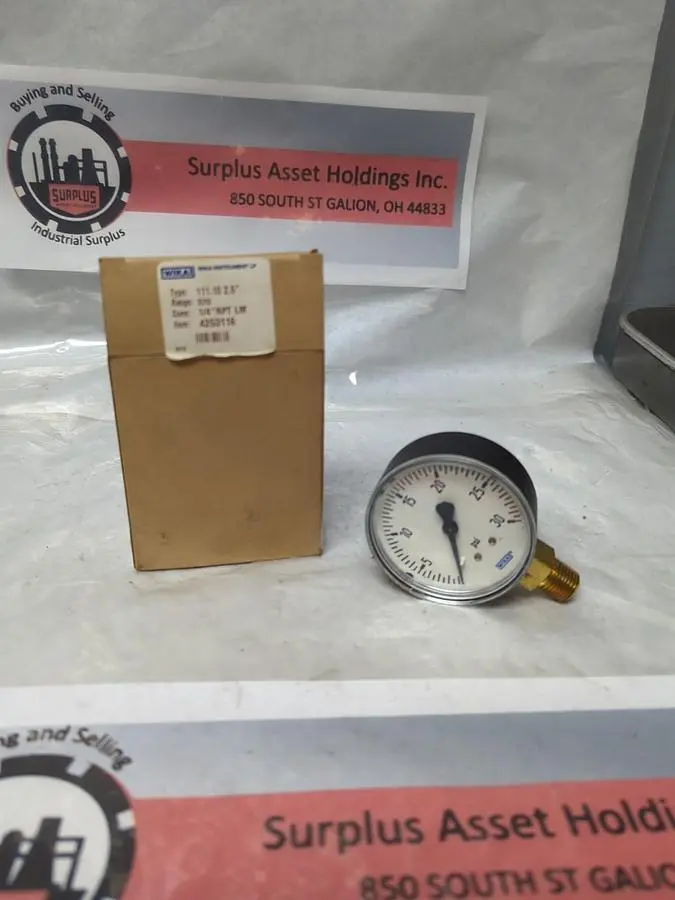 New | in-Stock WIKA 4253116 Universal Pressure Meters | Surplus Asset Holdings #1216590