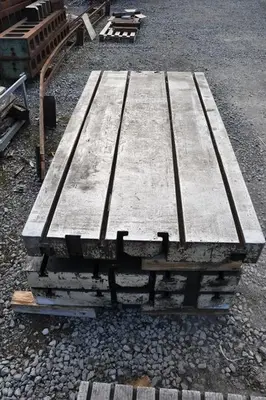 T-slot Table 2500 x 1245 mm