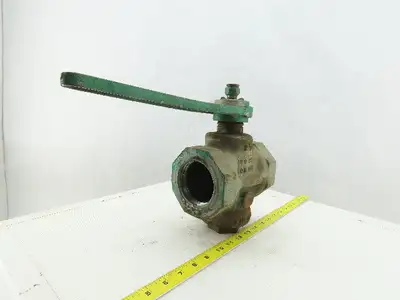 Homestead 1529B1 FIG-611 Semi Steel Plug Valve 2-1/2" NPT 200 OWG W/Handle