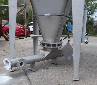 SPC8525  Material Handling Equipment bag dump station, MAC Stainless Steel