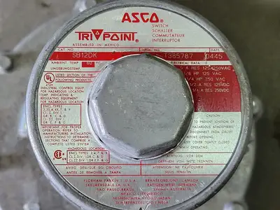 USED ASCO SB12DK