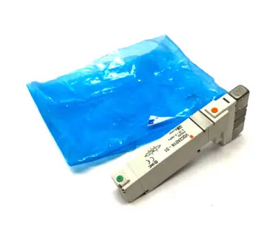 USED SMC DOUBLE SOLENOID VALVE 5-PORT