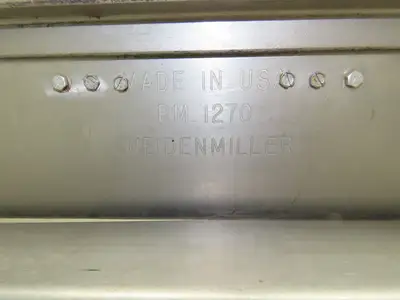 Weidenmiller RM1270 Bakery Dough Roller Moulder Sheeter 14" Belt 480V 3PH