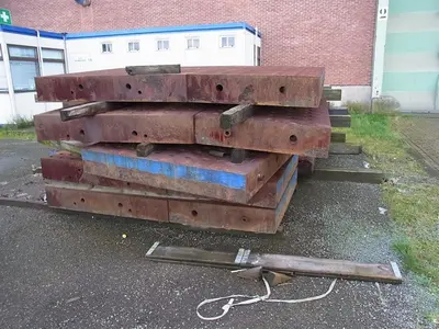 USED LARGE CLAMPING TABLE 13 000 X 4000 MM