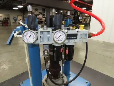 IR Johnstone 401-218 Pneumatic Extrusion Pump 5 Gal Pail Lifter Unloader