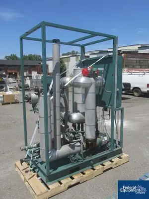 USED Pfaudler 100 Gal Pfaudler Reactor, Nickel 200, 100/35#