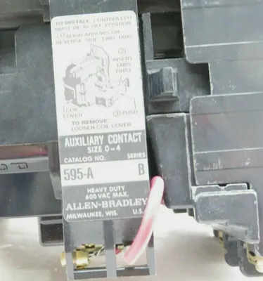 NEW ALLEN BRADLEY 500F-A0D920 NEMA AC CONTACTOR 500FAOD920 SER B