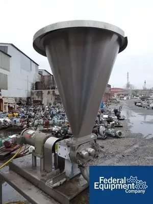 USED Waukesha 1.5" Waukesha Rotary Lobe Pump, Model 34, S/S