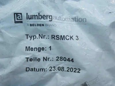NEW LUMBERG AUTOMATION 28044