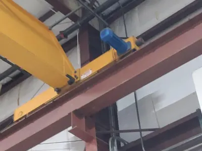 10 Ton x 47’ ABBUS Bridge Crane with EMH Hoist