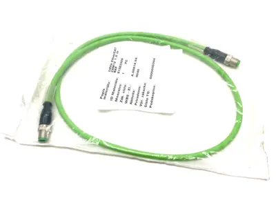 NEW BECKHOFF DOUBLE ENDED ETHERCAT POWER CABLE 1M
