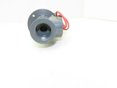 Plast-o-matic DAS5V16G20-PV Solenoid Valve 3/4" NPT Vented PVC Control Valve
