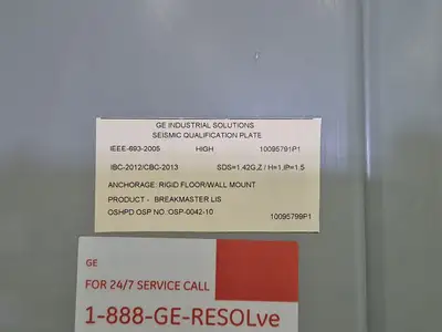 Double Fused Interrupter Switch 5 kV, 4160 Volts & Conduit Cabinet