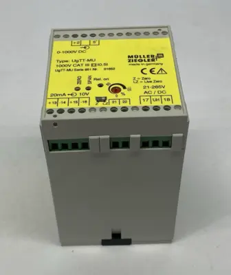 USED MÜLLER + ZIEGLER MEASURING TRANSDUCER, DIRECT, UP TO 1000 V (CAT III)