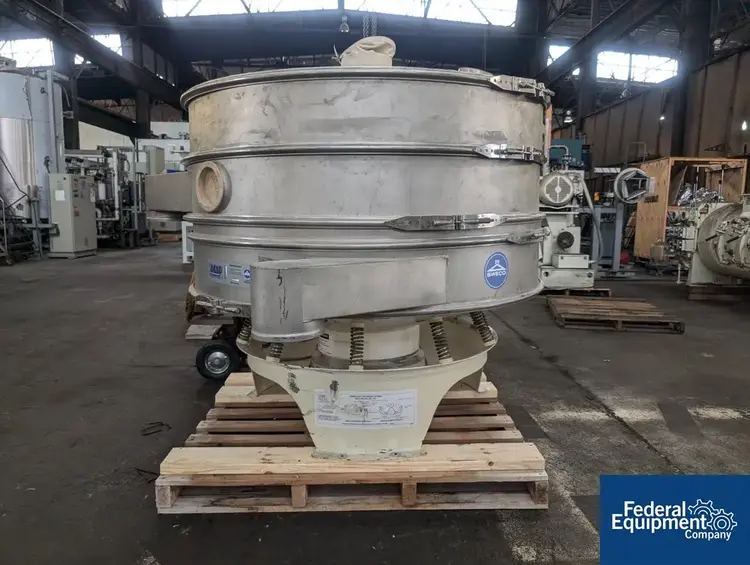 Used SWECO 48" Sweco Screen, S/S, Single Deck Circular Screeners Ohio US | Federal Equipment Company 9 #131407